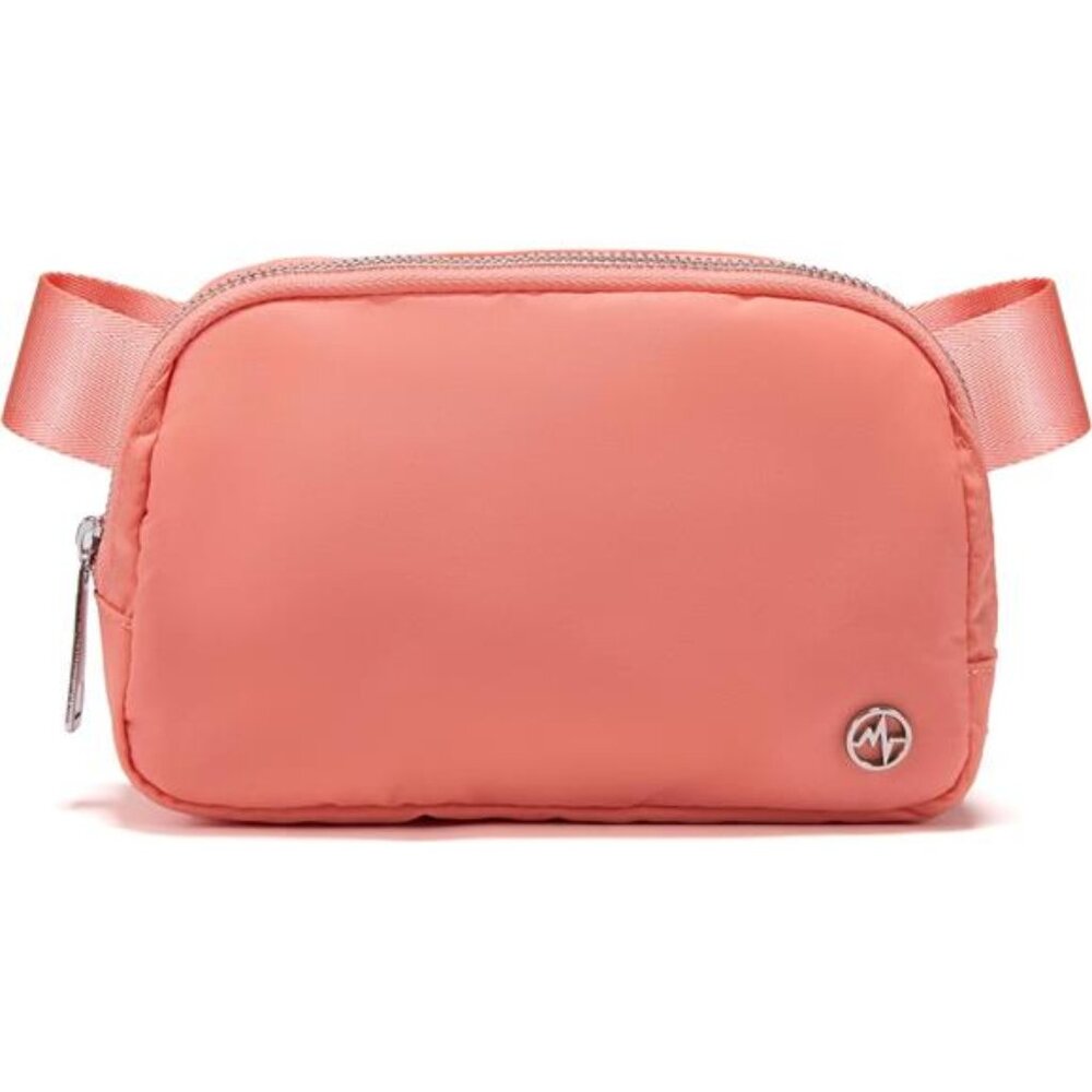 Belt Bag, Fashion Waist Packs, Coral - Picture 1 of 6